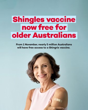 The Shingrix Vaccine now available Image